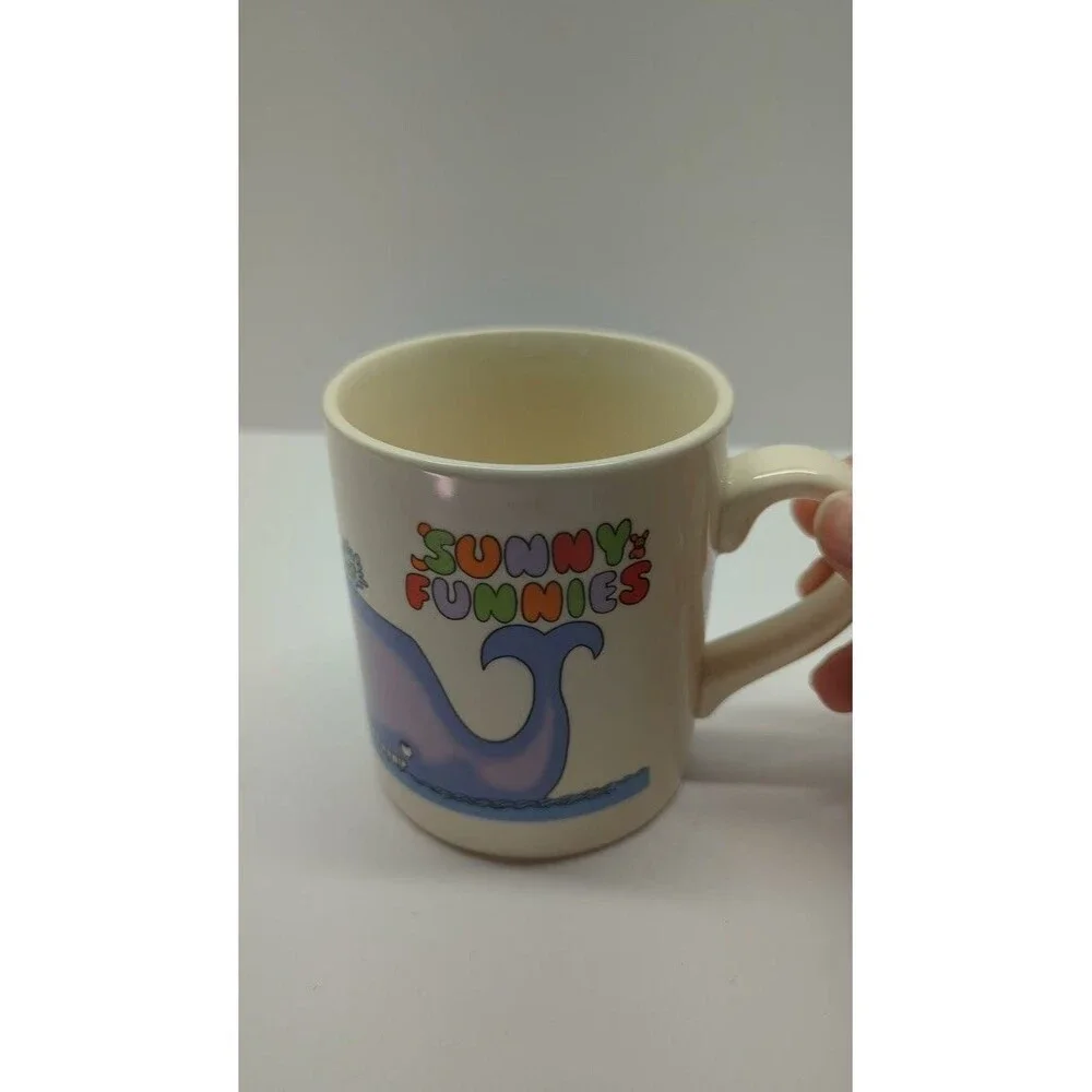 Vintage Melody‎ Mug Sunny Funnies SingingOld McDonald Had a Farm Mug + Box Works
